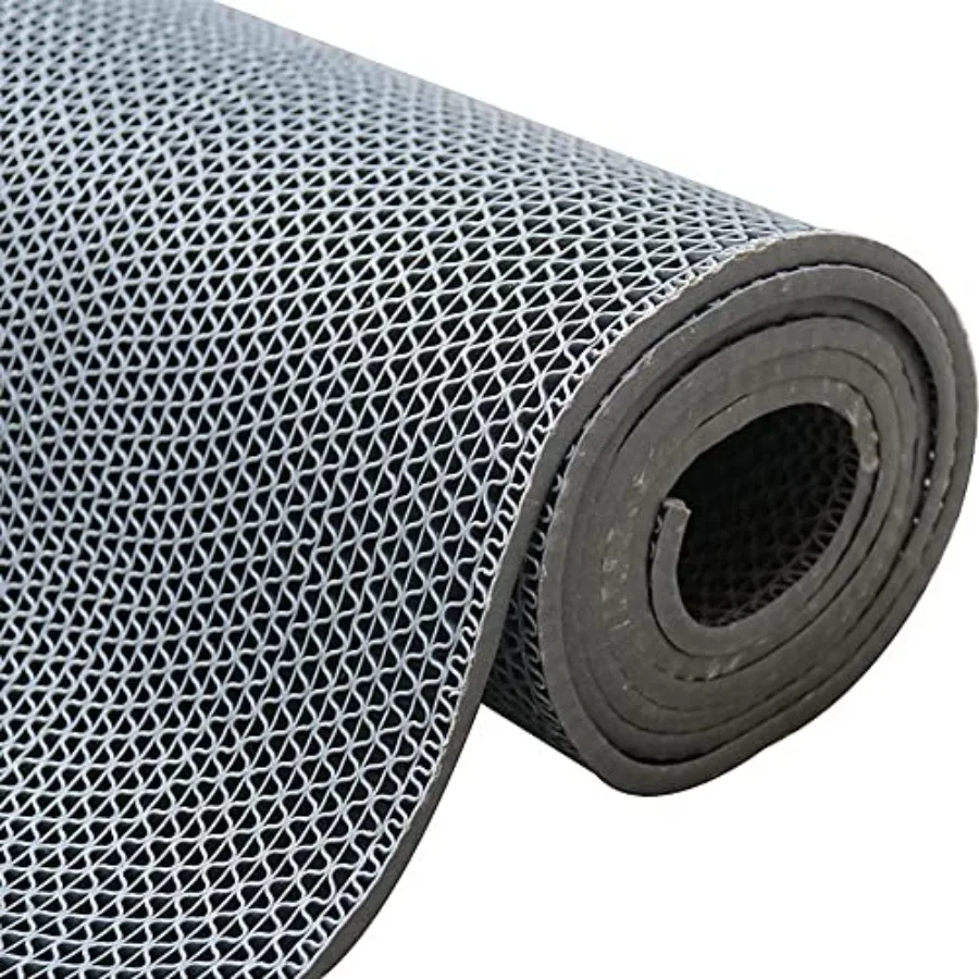 

Non-Slip Drainage Floor Mat 3x10Ft Commercial PVC Mesh Hollow Mats Pool Bath Shower Wet Area Floor Mat 0.22'' Thick Versatile H