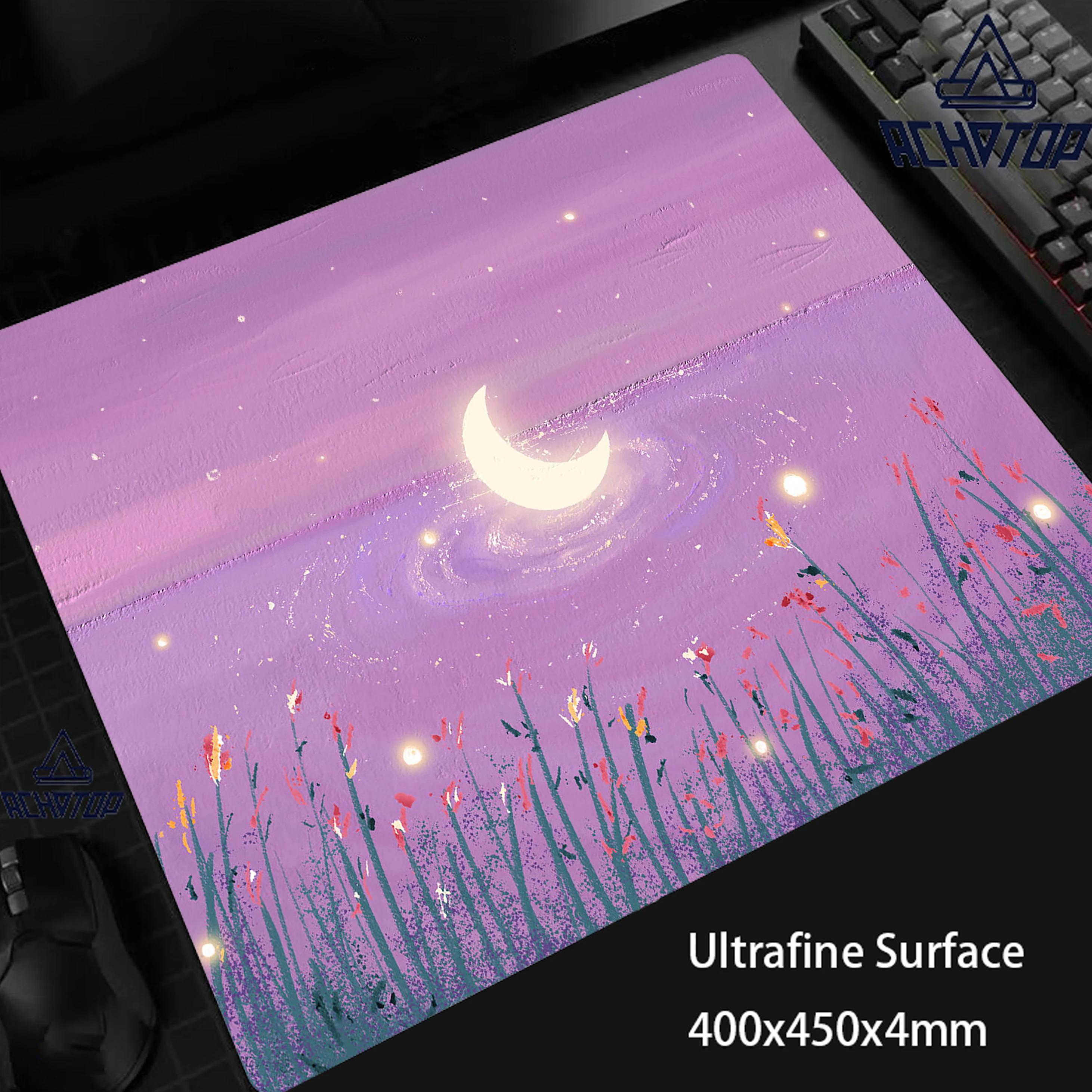 

Moon Game Professional Premium Locking Edge Mouse Mat 45x40CM E-Sports Gaming Mouse Pad Gamer Ultrafine Surface Balance Mousepad