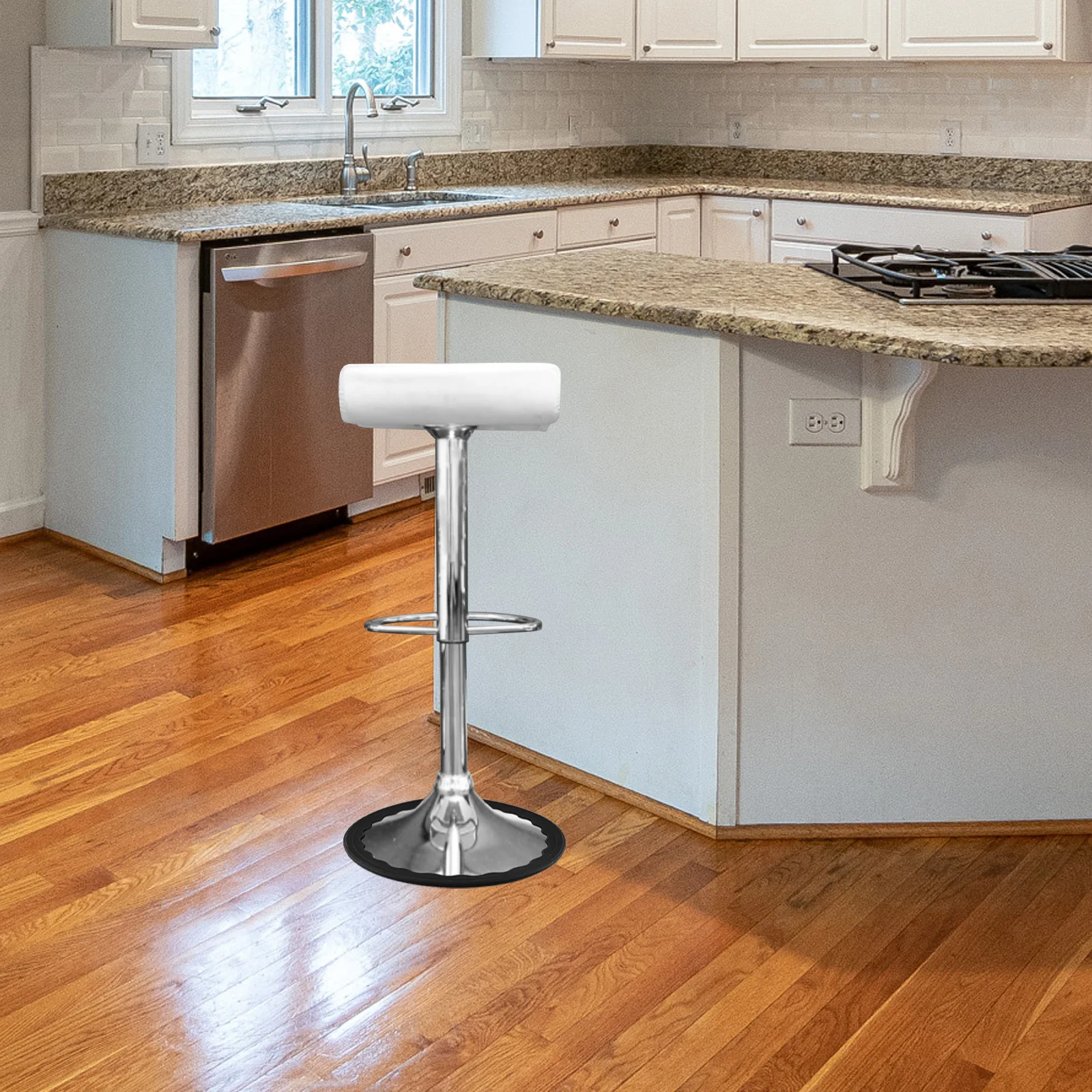 2 قطعة بار البراز الساق حافظات الأرضية المطاط كرسي منصات دائم نونسليب هادئة مقاومة للخدش البراز يغطي وسادة مستديرة