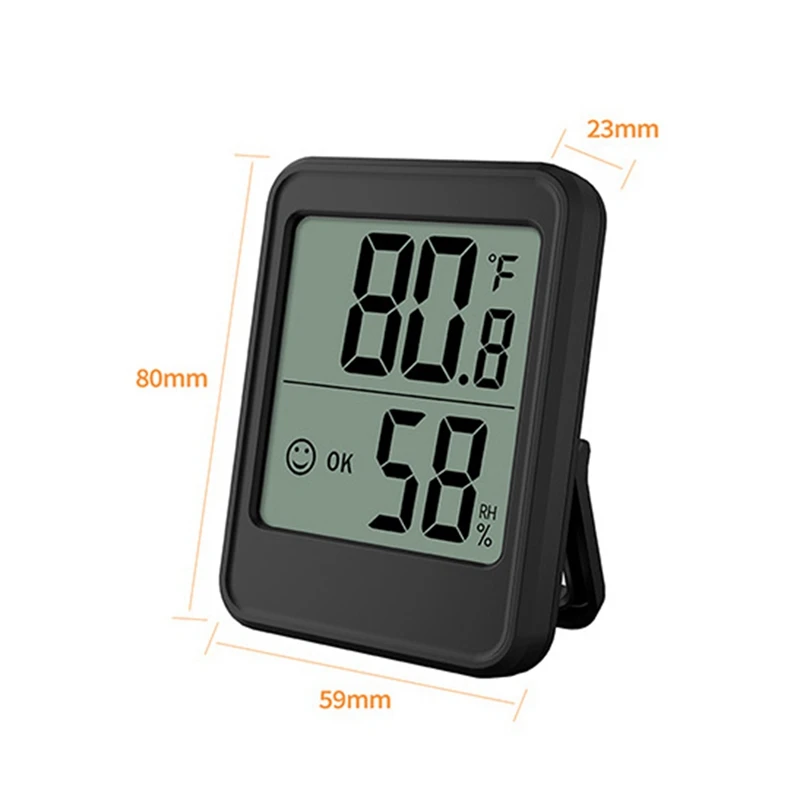 3Pcs Digital Humidity Meter Indoor Hygrometer Thermometer Room Thermometer With Temperature And Humidity Monitor