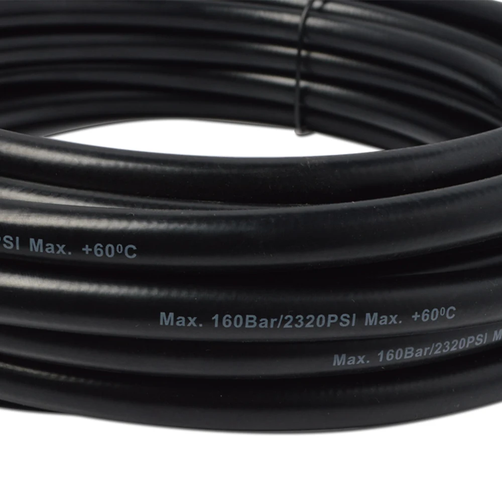 6m 10 meters 160bar 2320psi High Pressure Water Cleaning Hose Cord Pipe for Interskol Elitech High Pressure Washer Hose