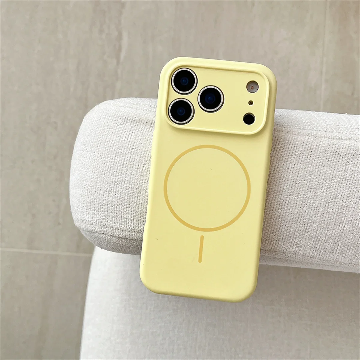 Soft Silicone for Magsafe Magnetic Phone Case for Apple  IPhone 17 Air 16 15 14 13 12 Pro Max Wireless Charge Back Cover view 5