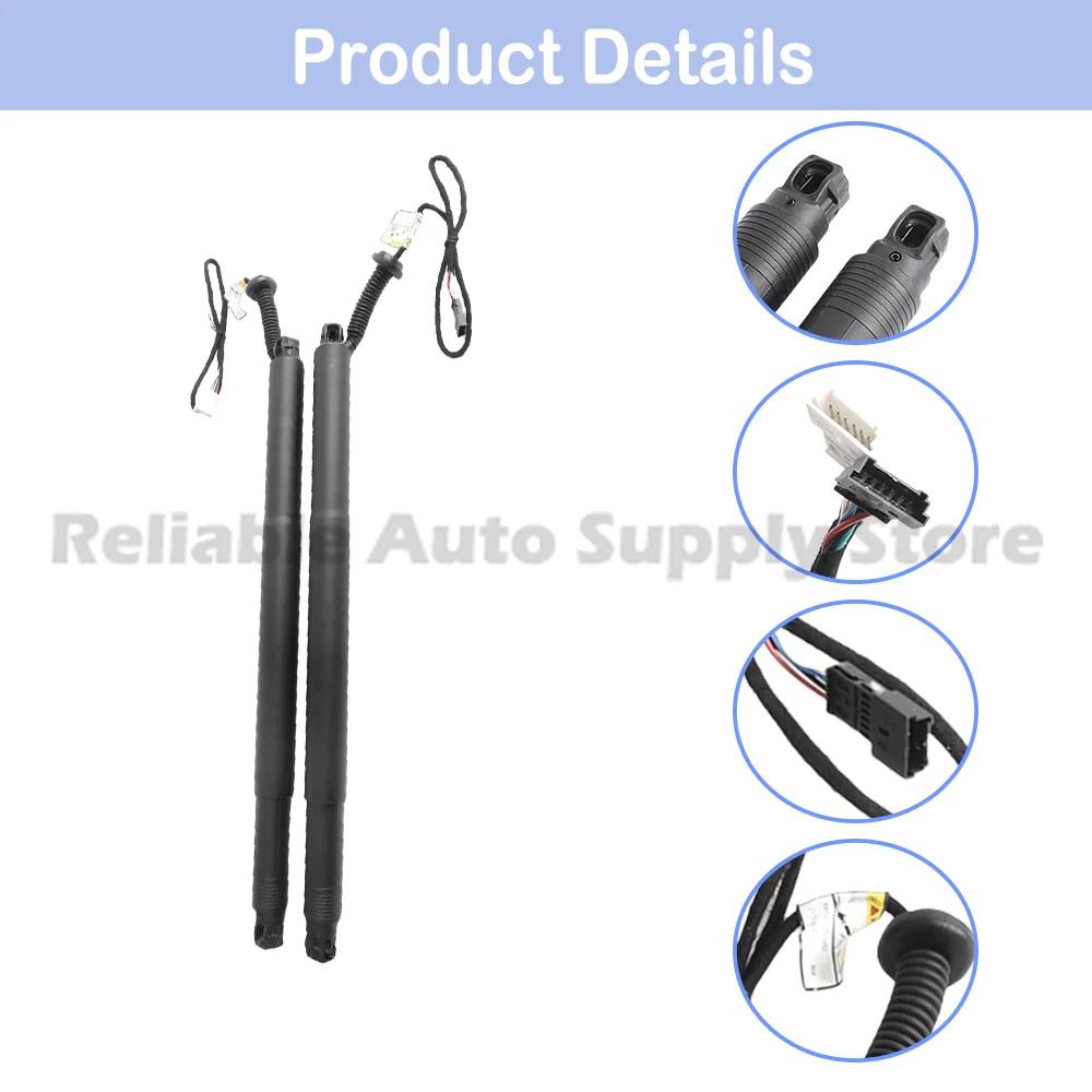 

Precision-Matched Trunk Supports Strut Bars for BMW X6 F16 - 51247318651(L)/51247318652(R), OEM-Level Quiet Struts