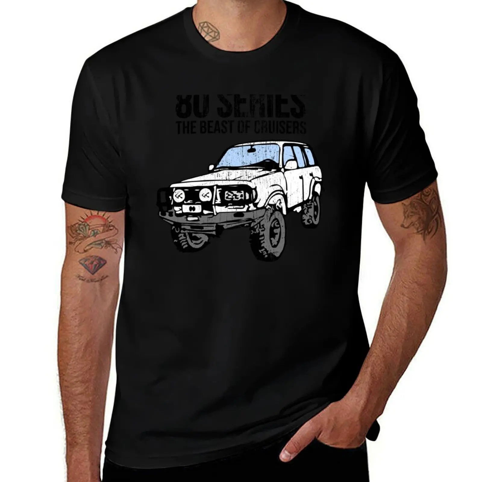 

80 series the beast of landcruisers T-Shirt man graphic t shirt anime tshirt T-Shirt