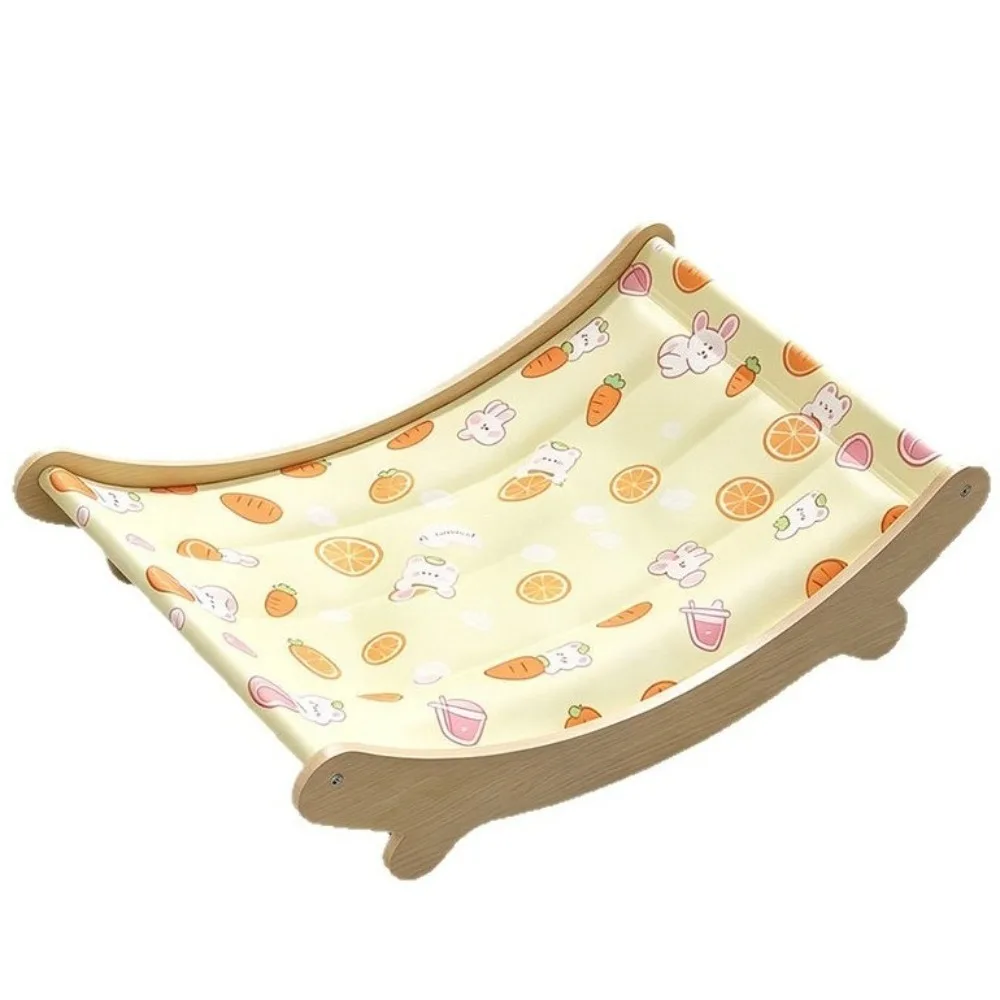 waterproof-cat-ice-cushion-wooden-frame-elevated-design-cat-ice-bed-breathable-cartoon-printed-summer-cool-nest-indoor-use