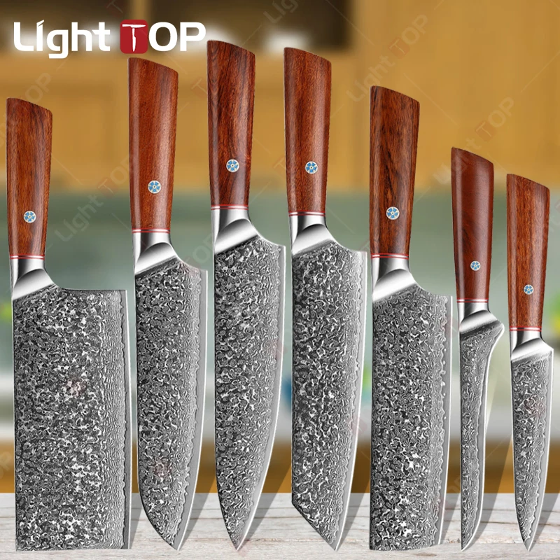 

Ultra-sharp Boning Knife Meat Butcher's Cutter Damascus Steel Kitchen Chef Knife Kitchen Knives Set Fruits Slicing Santoku Knife