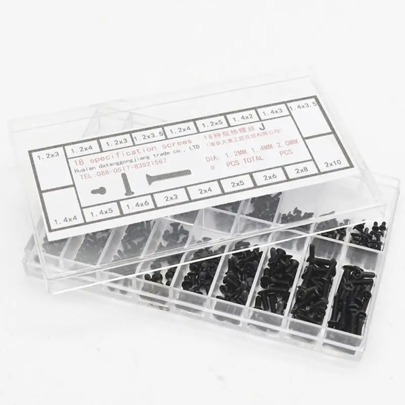 Types Mini Screw Nuts Kit Laptop Computer Assemble Repair Screws Fastener Set For Repairing Sunglass Phone