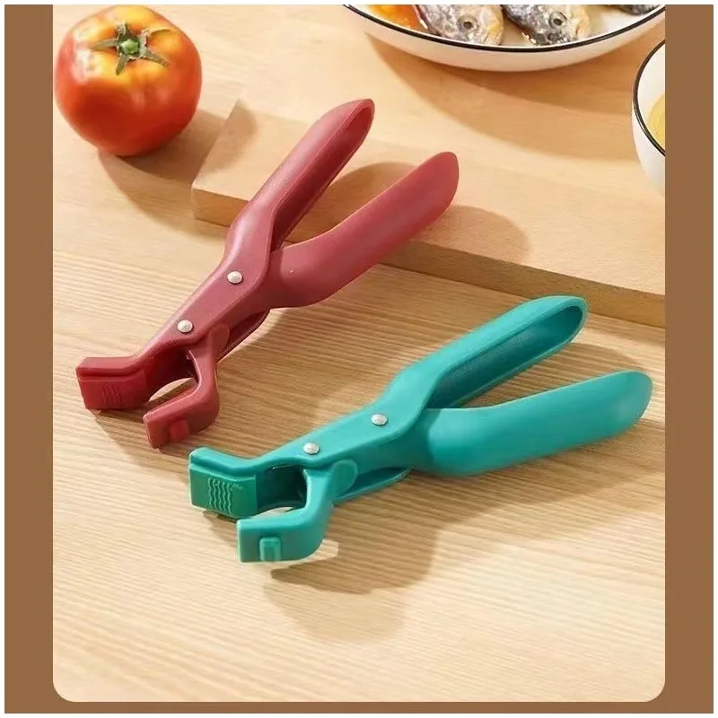 

Home Anti-Scald Bowl Holder Clip Multifunctional Silicone Dish Lifter Portable Non-Slip Plate Lifter Clamp Kitchen Accessories