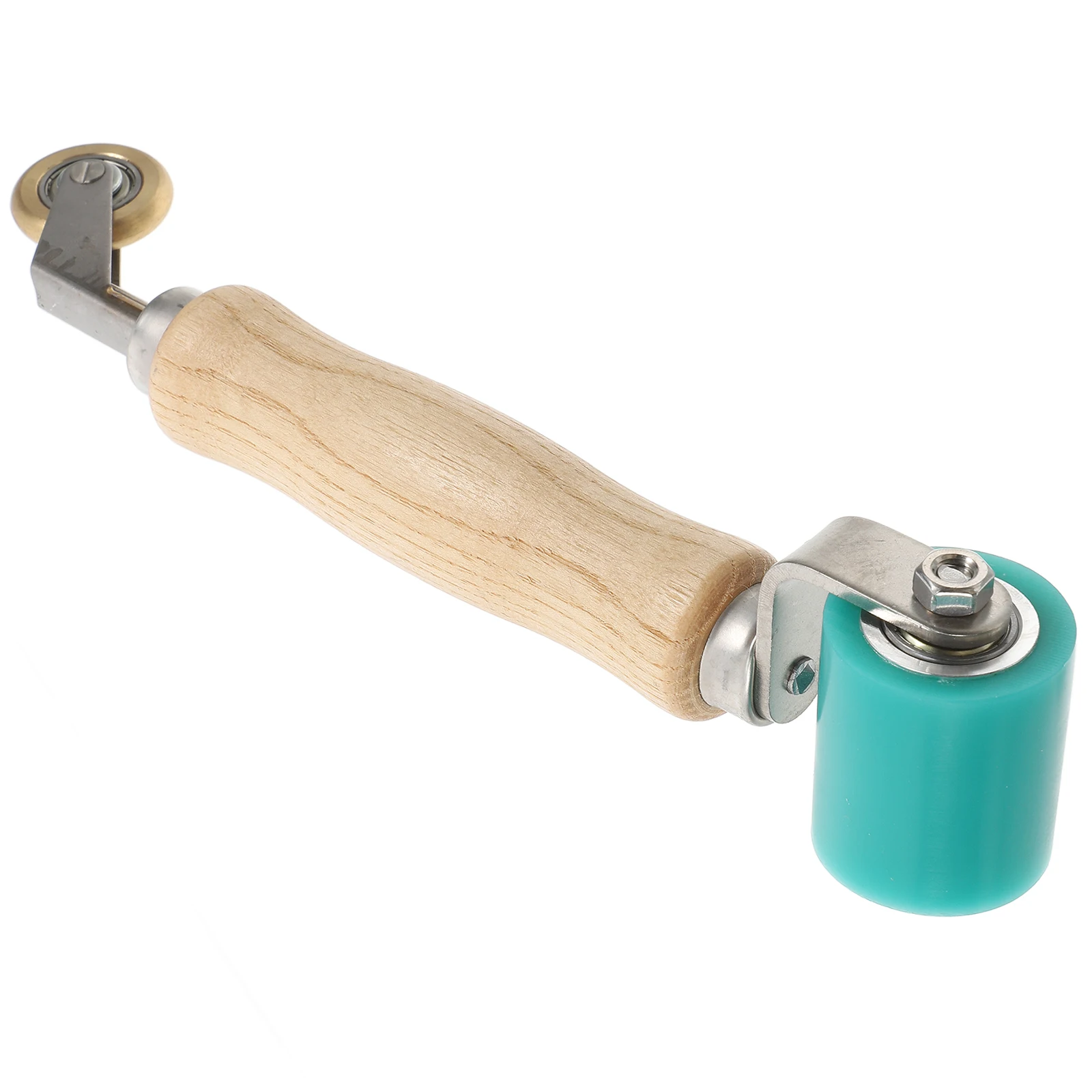 

Dualhead Silicone Seam Roller For Wallpaper Roofing Pvc Epdm Installation Lightweight Handheld Welding Tool Smooth Pressure