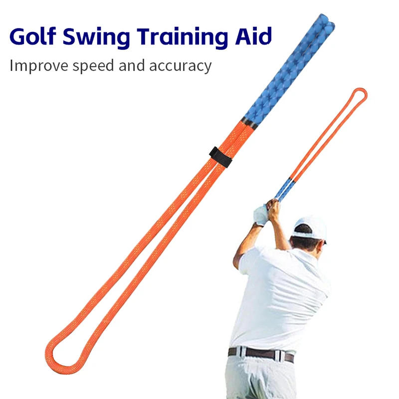 Golf Swing Trainer Golf Swing Trainer Aids Distance Rope Improve Swing Speed Lagging Rhythm Training Arm Band For Golf Beginner