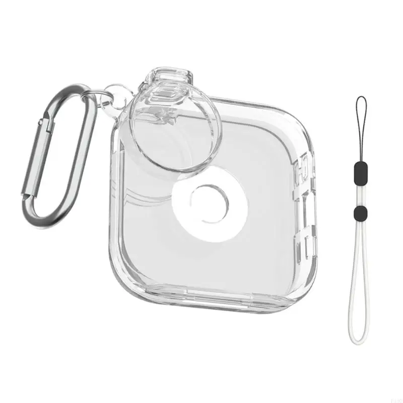 Comfortable Grip Transparent Cover Sleeve Housing For Work Recorder Shockproof And Precise Cutout Enhancing Durability F19E