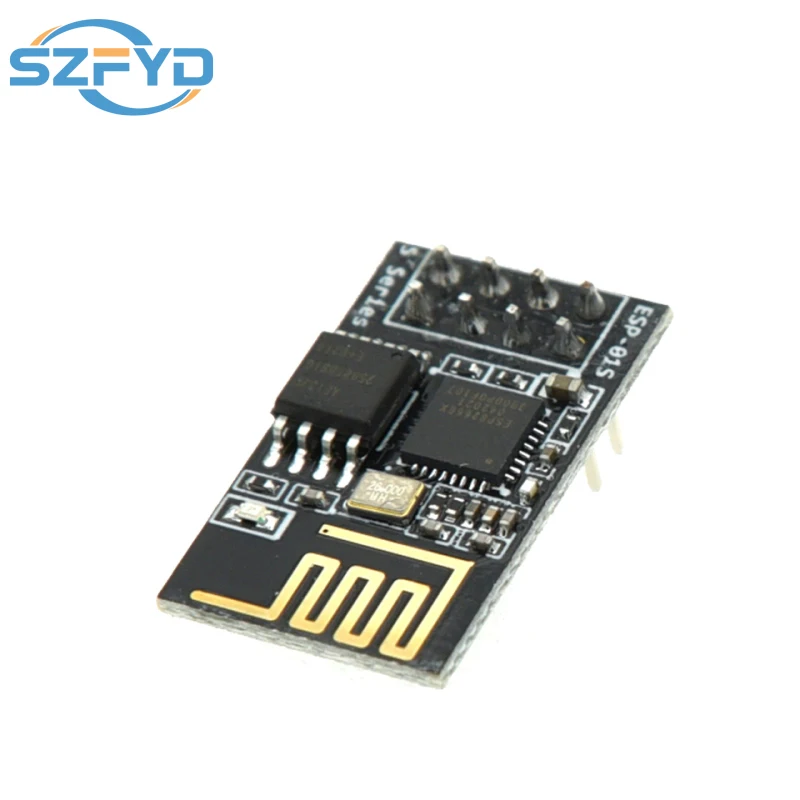 1/5/10 قطعة ESP-01 نسخة مطورة ESP-01S ESP8266 المسلسل WIFI نموذج أصالة مضمونة الإنترنت نموذج المجلس لاردوينو