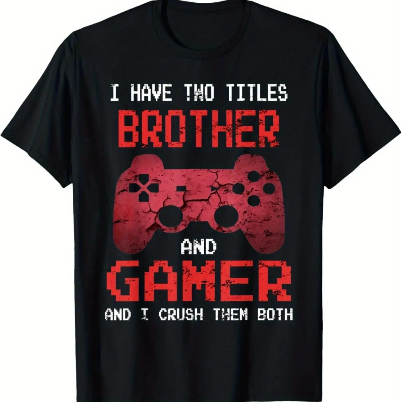 Funny Gamer Vintage Video Games For Boys Brother Son T-Shirt