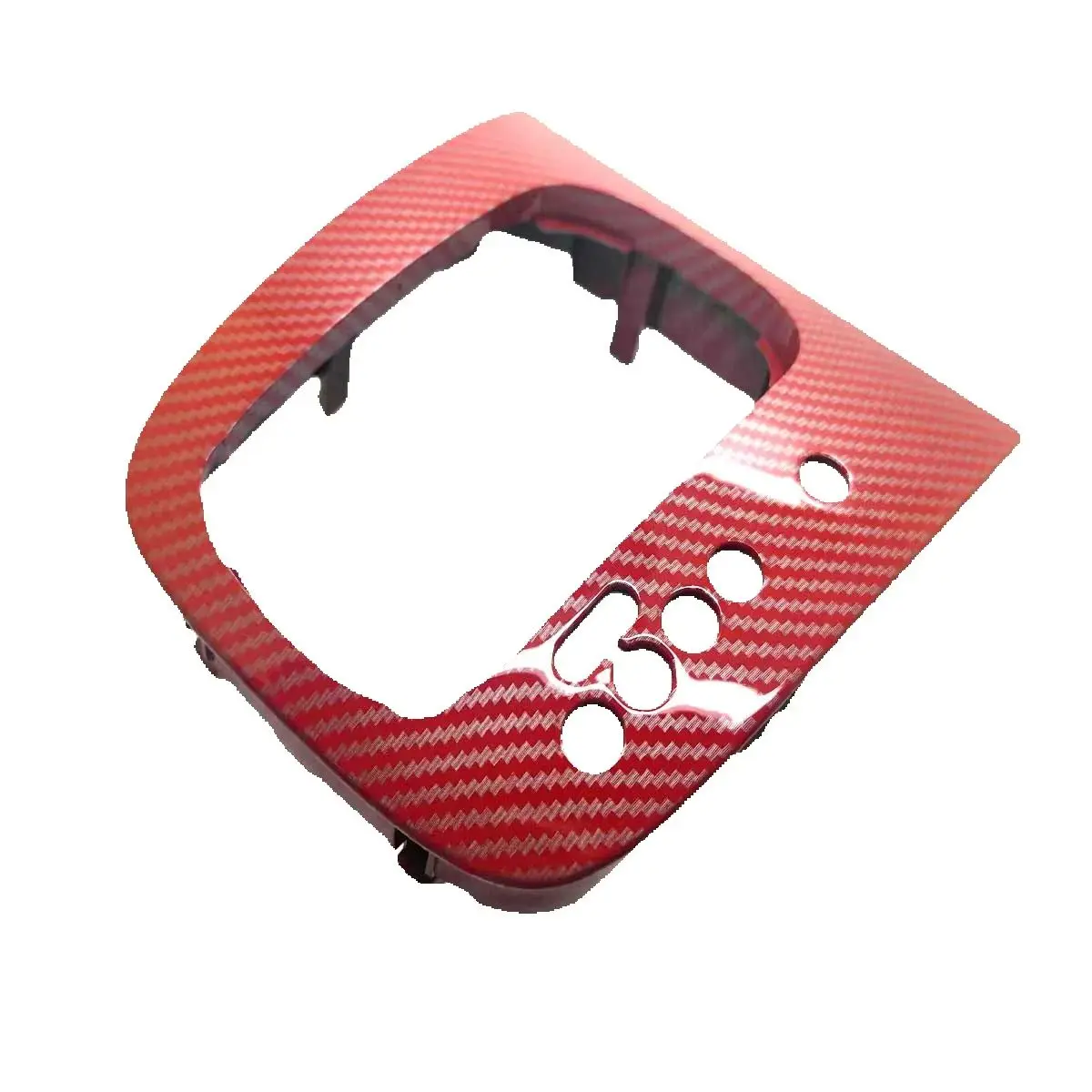 

Carbon Fiber RED Gloss DSG Shift Base Frame Replacement RHD For MK5 Golf GTI/R32,MK5 Jetta GLI, MK6 Golf GTI/R,New Scirocco MK3