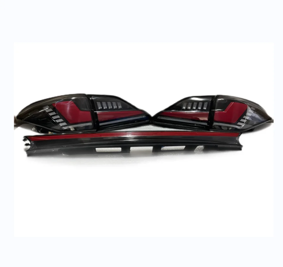 

MENGXIANG factory LED Through TAIL LAMP BACK LIGHTS FOR LEXUS RX 2009-2015 250 370 FLOWING BACK LIGHTS
