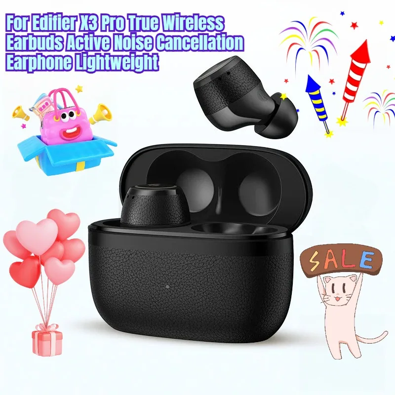 

For Edifier X3 Pro True Wireless Earbuds Active Noise Cancellation Earphone Lightweight