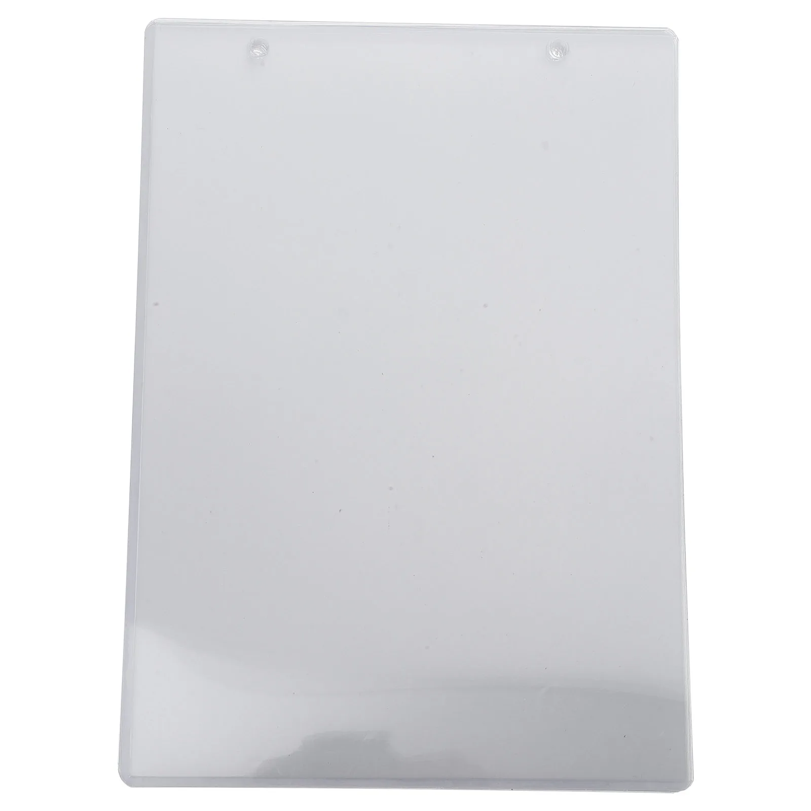 

10 Pcs A4 Transparent Plastic Sleeves Clear Document Protectors for Card Paper Magazine Display Sheets Safe Material