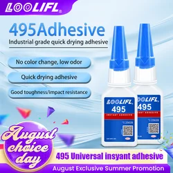 Super Glue All-Purpose Liquid 20g - Fast Drying Clear CA Adhesive for Metal,Plastic, Wood, Ceramic, Glass & DIY Repairs Easy Use