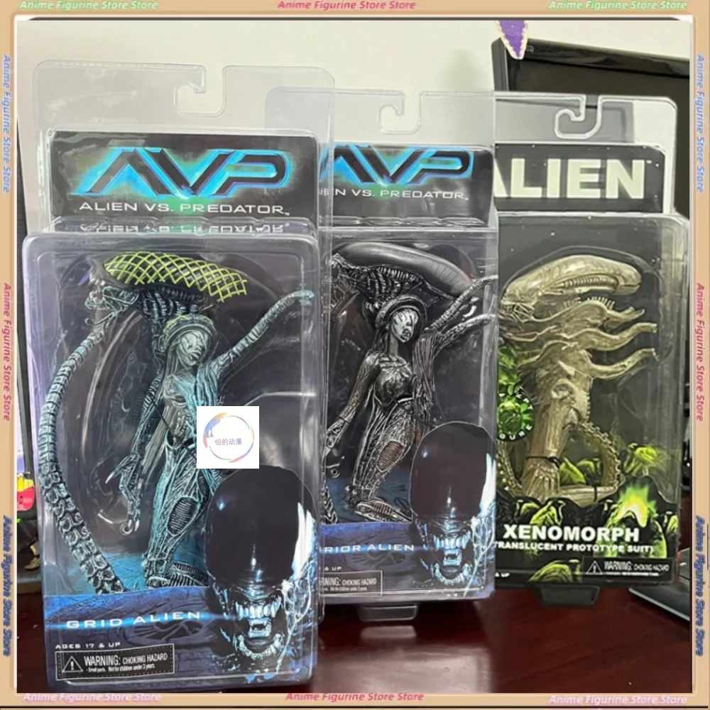 

NECA Grid Warrior Xenomorph Alien Фигурка Чужой против Хищника Фигурка Коллекционная модель игрушки Рождественский подарок на день рождения