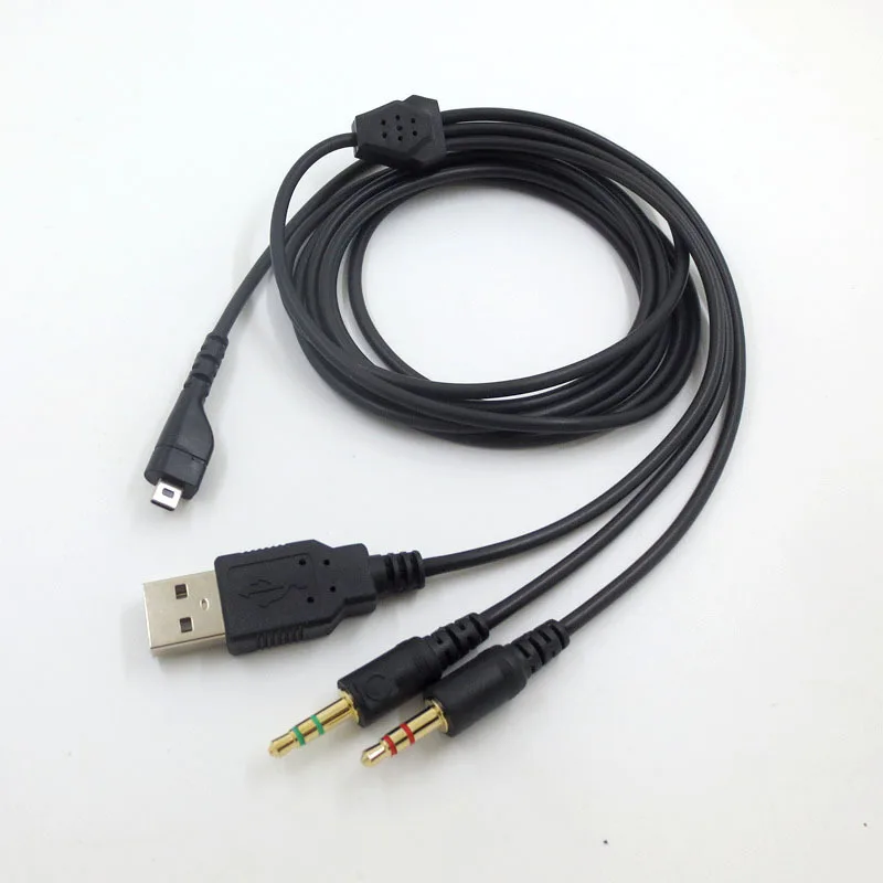 For Steelseries Arctis 3 5 7 Over Ear Headset Audio Cable Replacement Upgrade USB Cable - view 5