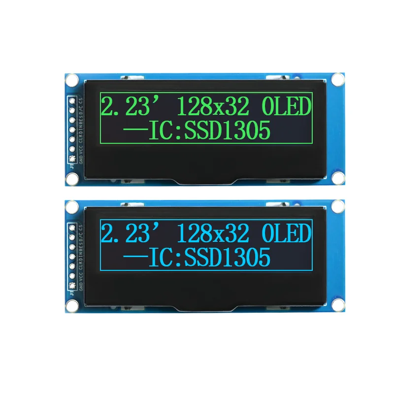 

2.23 inch OLED LCD Display Module 128*32 Resolution SSD1305 Drive SPI Interface 7Pin