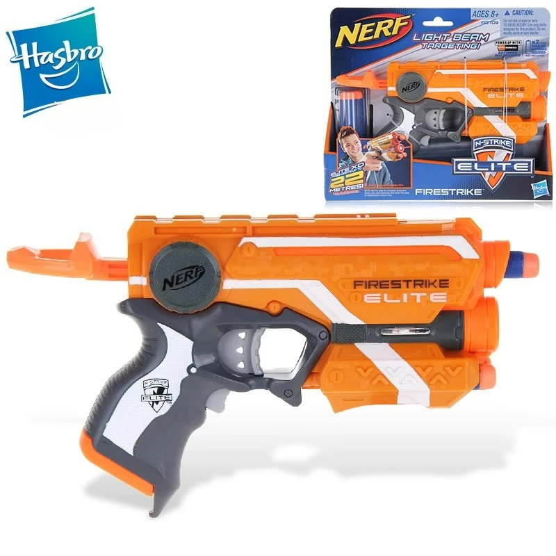 Hasbro Nerf Elite Firestrike, уличная игра, игрушка-пистолет для ролевых игр для детей A0709