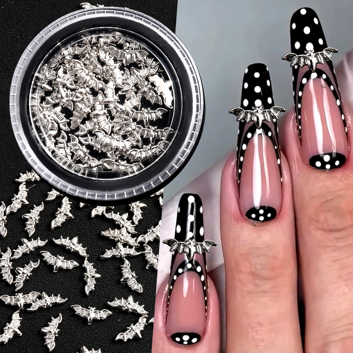 Gotik 3D Yarasa Tırnak Süsü Vi - 3D Printing Jewellery incelemesi ve fiyatı
