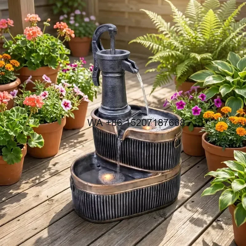 Wmwmnu Modern Solar Power Brushless Waterproof Plastic Outdoor Water Pump for Garden Pond Use
