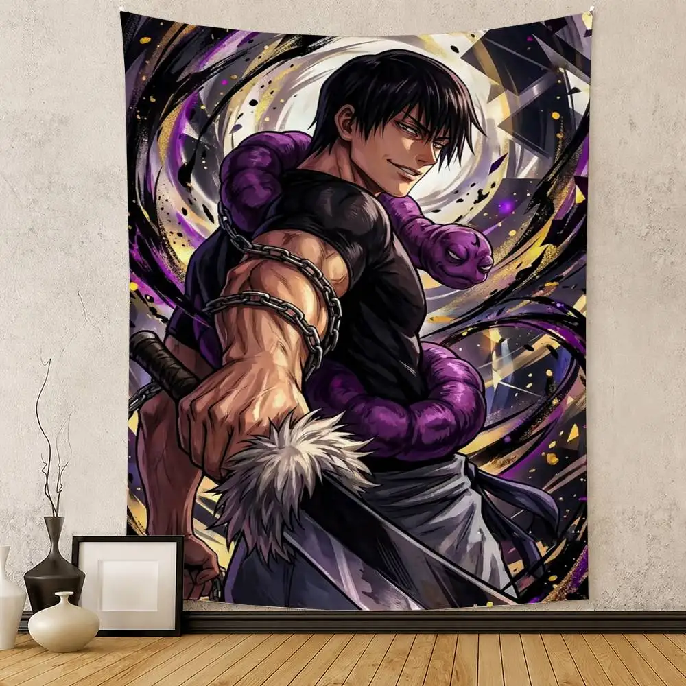 T-Toji F-Fushiguro Flag Digital Printing Banner for Garage Wall Out Door Decoration