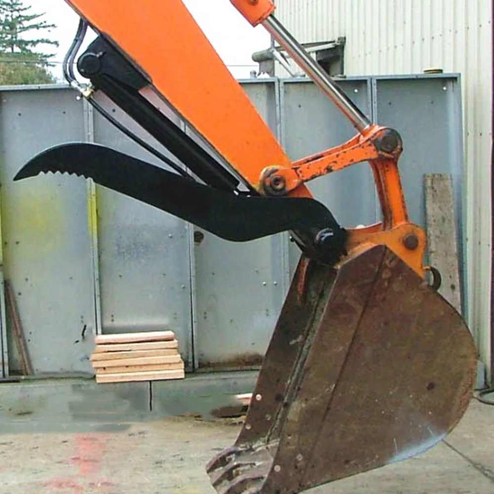 นิ้วมือไฮดรอลิกยี่ห้อ Ligong สำหรับรถขุดขนาดเล็ก, นิ้วมือสำหรับตักดิน, นิ้มมือแบบปรับได้