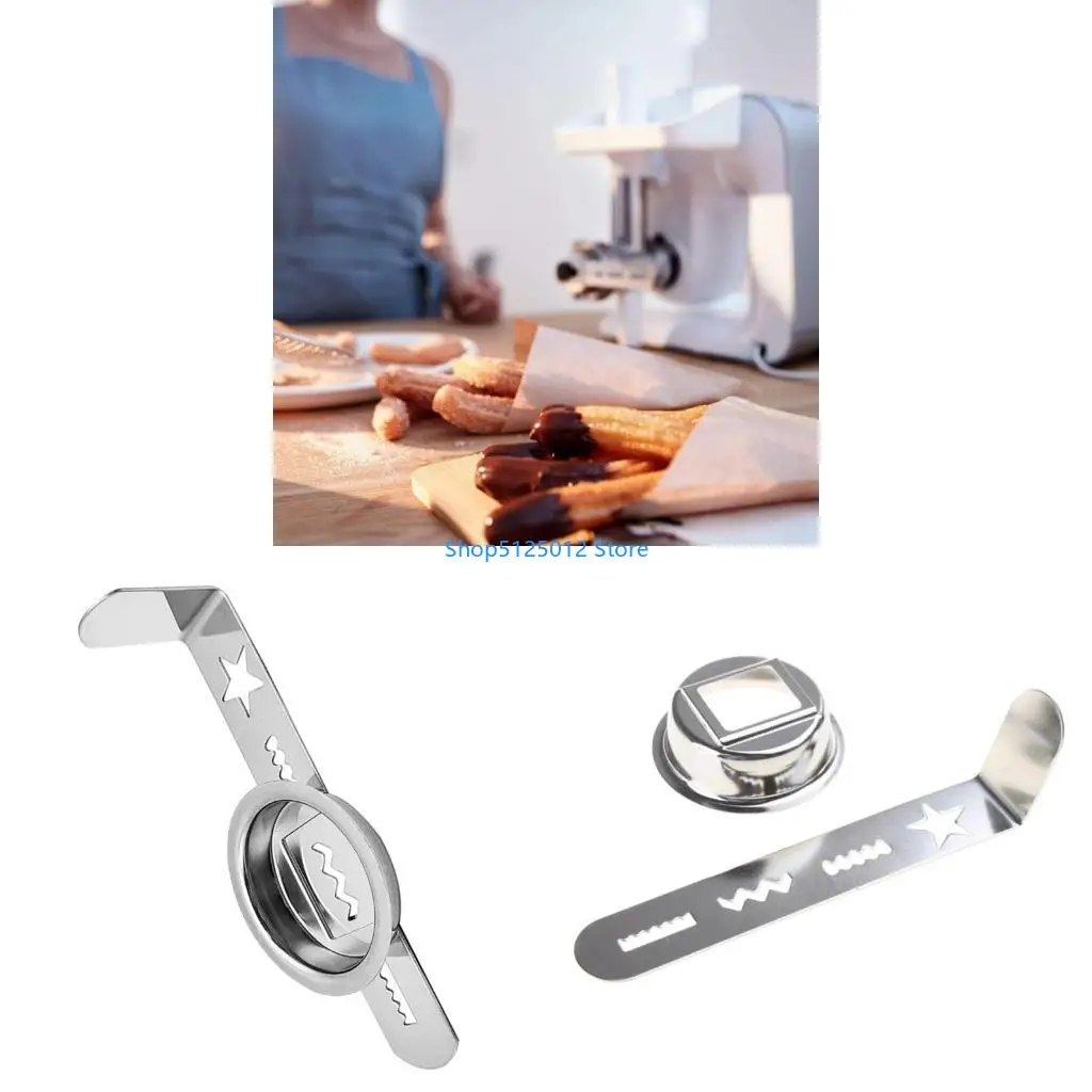 G8TC Cookie Maker Attachment Grinder Attachment Stainless Steel Grinder Accessories Perfect for Baking Enthusiasts
