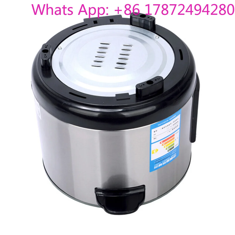 

6L Household Rice Cooker Stainless Steel Multi Cooker Thickened External Steel Steamer Rice Cooker