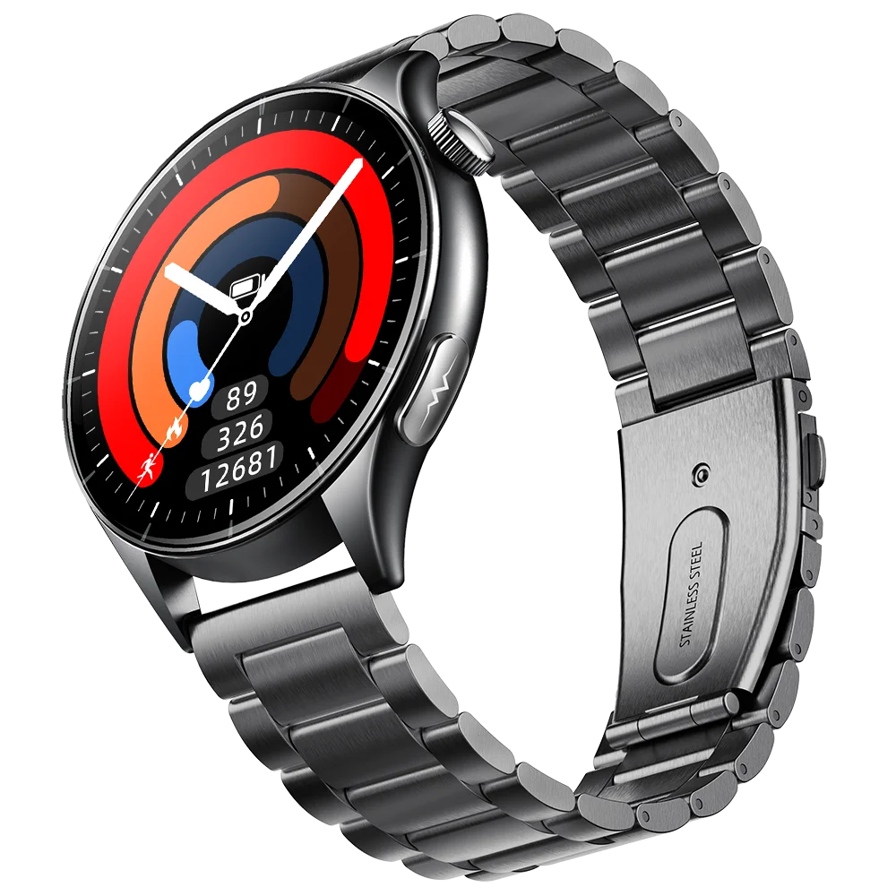 

2025 New High-end Health Smart Watch Men Body Analysis Heart Rate Blood Pressure NFC BT Call IP68 Waterproof Sports Watch