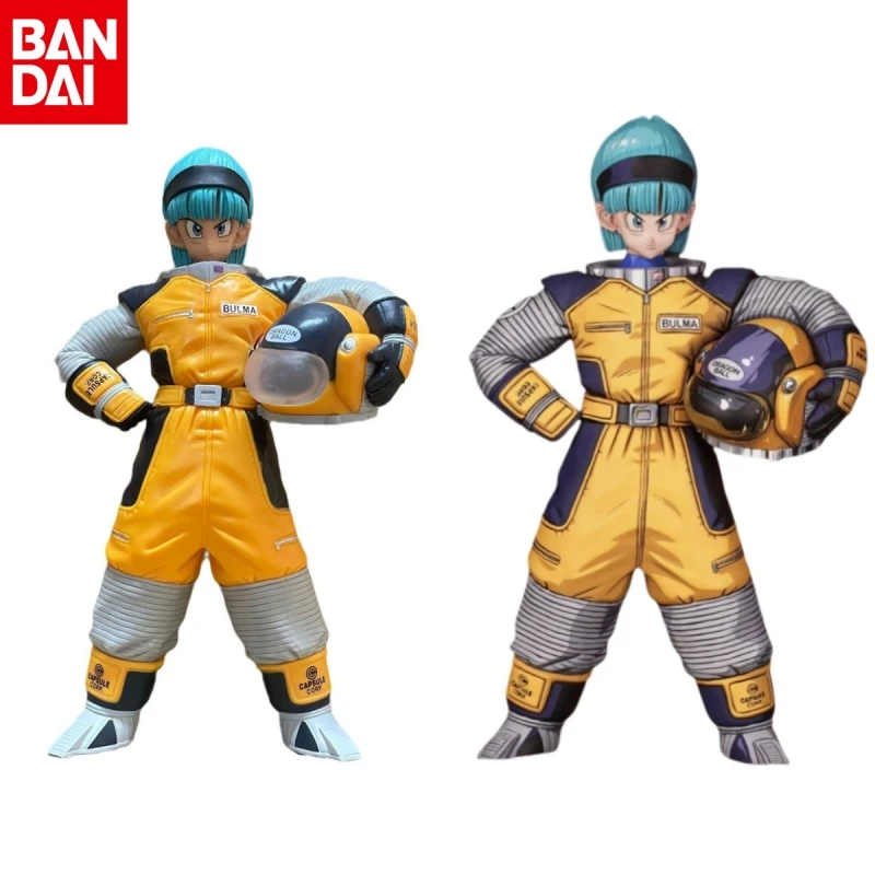 21.5 CM Dragon Ball Z Anime Ruimtepak Bulma Beeldje Cartoon Standbeeld Actiefiguren Collectible Model Ornament Desktop Decoratie
