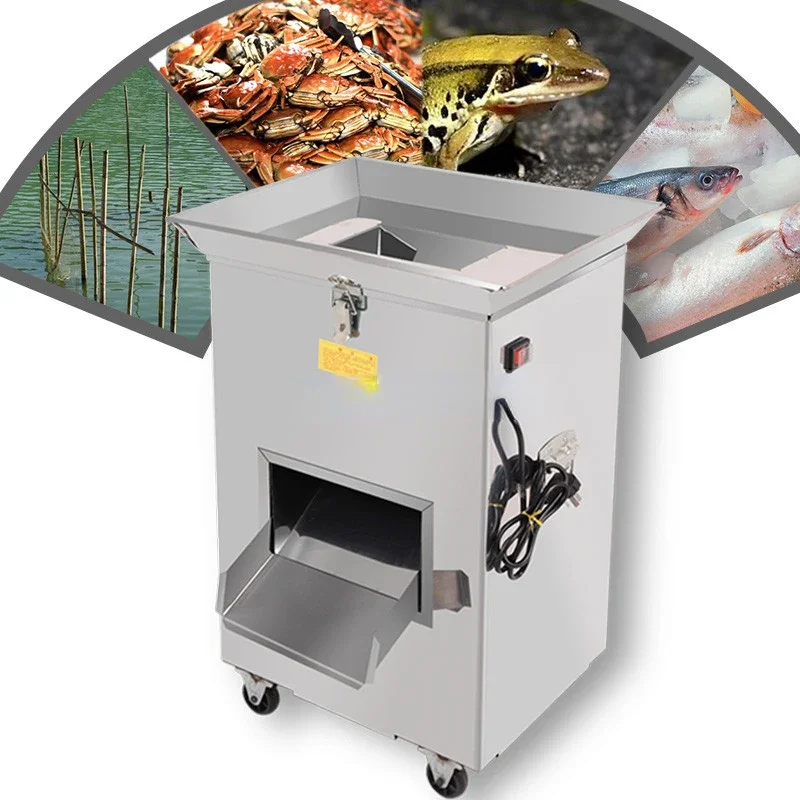 Specialized Aquaculture Farmers Special Fish Cutting Machine Electric Fish Crusher Cutter Chopper For Fish Feed