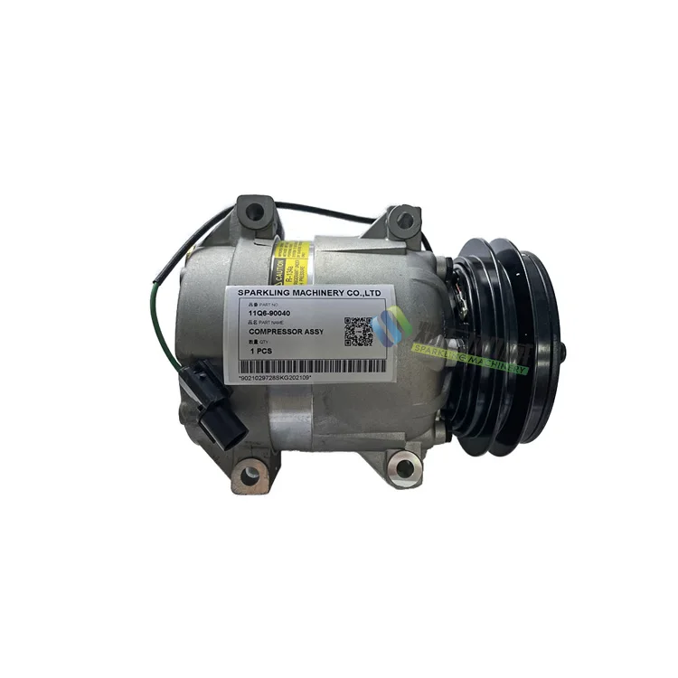 

SG 11Q6-90040 R140W-7 R110-7 R1200-9 Excavator Spare Parts 11Q6-90040 COMPRESSOR