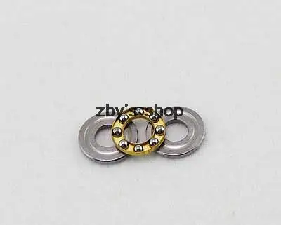 10pcs 7 x 17 x 6 mm F7-17M Axial Ball Thrust Bearing 3-Parts 7*17*6