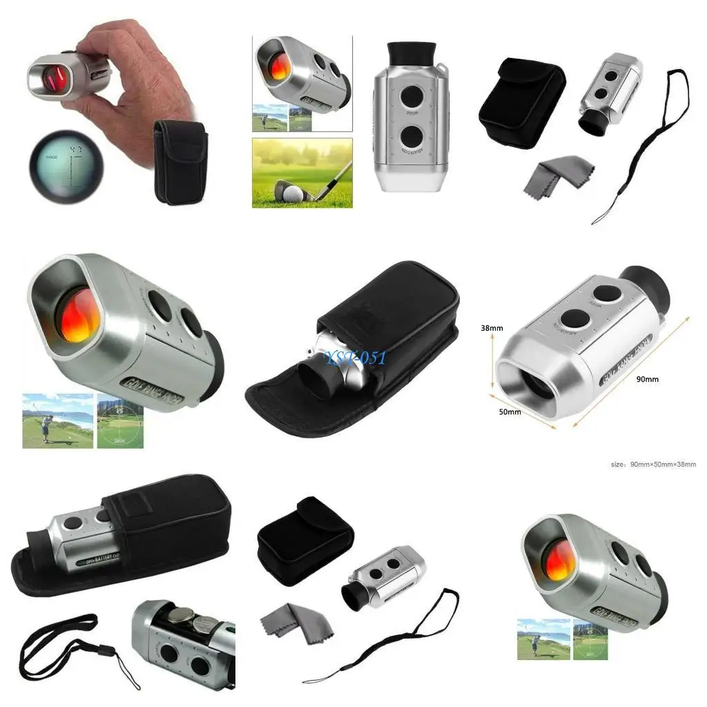 

E15A 7x Magnification Monocular Golf Rangefinder With High Precise Digital Display Measurement For Outdoor Sports And