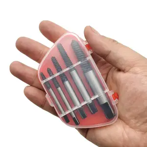 5 PCs Schraubenextraktionsbohrerbohrerhandbuch beschädigt beschädigte Set -Entfernungsgeschwindigkeit Entfernung Einfacher Set 8 Hauptverkauf Airsoft - №2