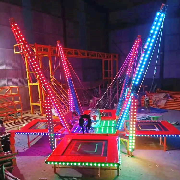 

Kids and Adult High Quality Gleamy Bungee Jumping for 4 People Indoor Outdoor Bungee Hot-selling for Sale