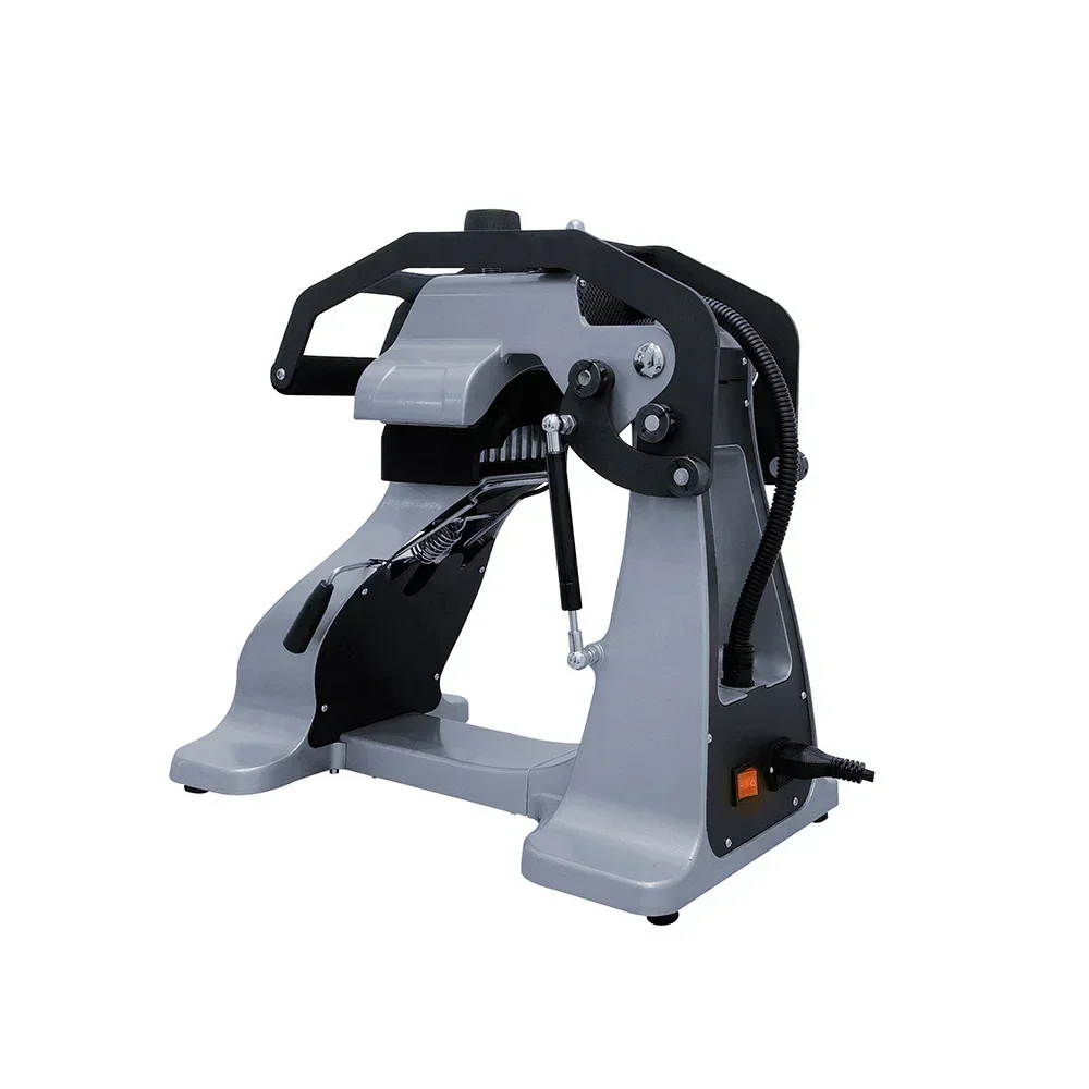 

A For Wholesale Semi-auto Cap Press Machine Double Heated Hat Press With Laser