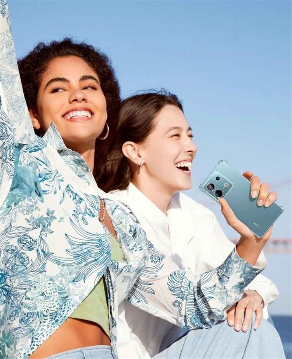 Luxuriöse, klare, stoßfeste Hülle für Xiaomi Redmi Note 13 12 11 Pro Plus, Handyhülle auf Redmi Note 10 9 PRO MAX 10S 9S Rückseite – Detail 2