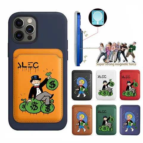 Alec Monopoly Wallet Style Leather Zipper -AliExpress