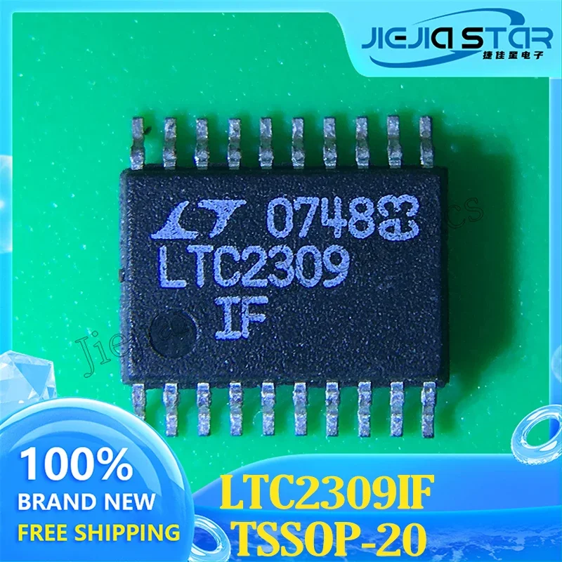 Analog to Digital Converter Chip, Electronics, LTC2309IF, LTC2309, LTC2309F, TSSOP-20, 100% Original, In Stock