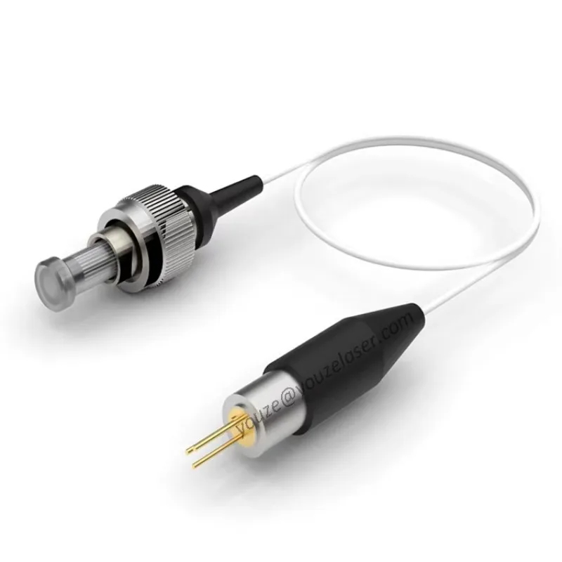 SM PM Optical Fiber Coupled La ser Diode 650nm 660nm