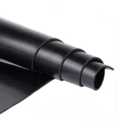 Custom Made Slab NBR Nitrile Rubber Buna Plate Sheet Gasket 500 x 500mm 1mm 1.5mm 2mm 3mm 4mm Acid Oil Alkali Resistant Black