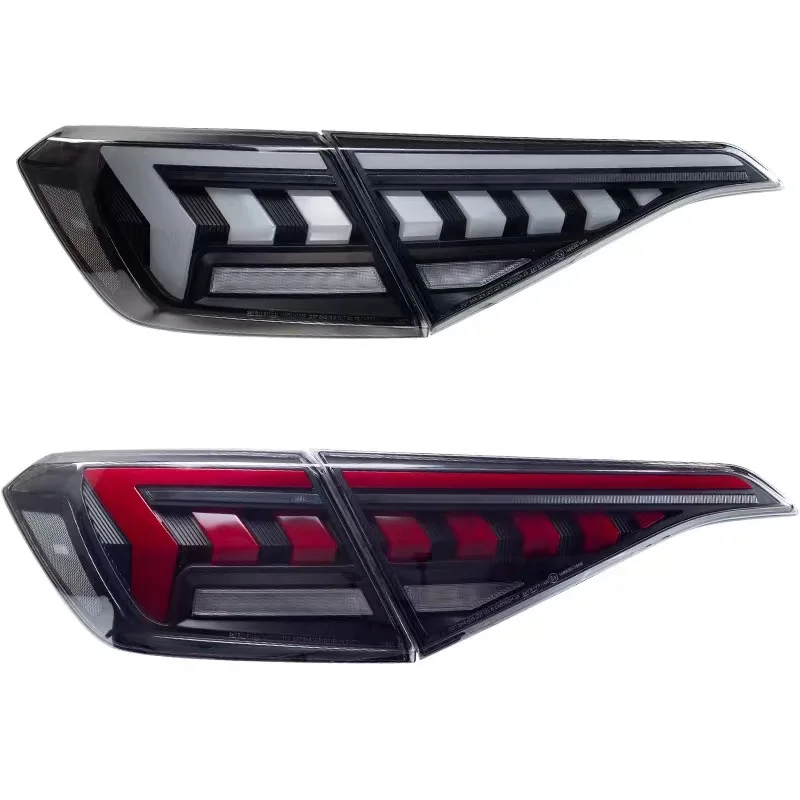 DK Motion for Honda 11th Gen Civic Sedan LED Taillights 2021 2022 2023 Tail Light 12V Car Auto Rear Lamp Assembly