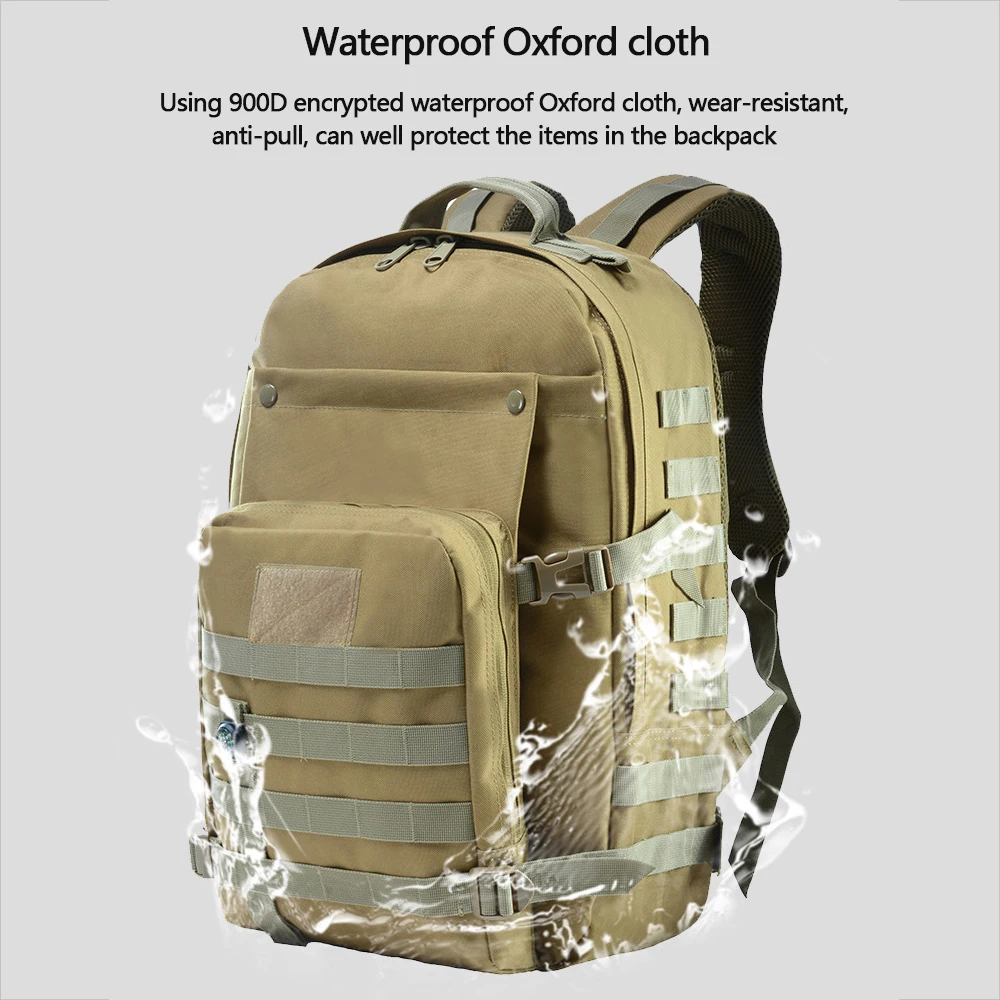 Military Tactical Multi functional Equipment Bag Outdoor Mountaineering Hiking Sports Travel Backpack Camping Hunting Backpack