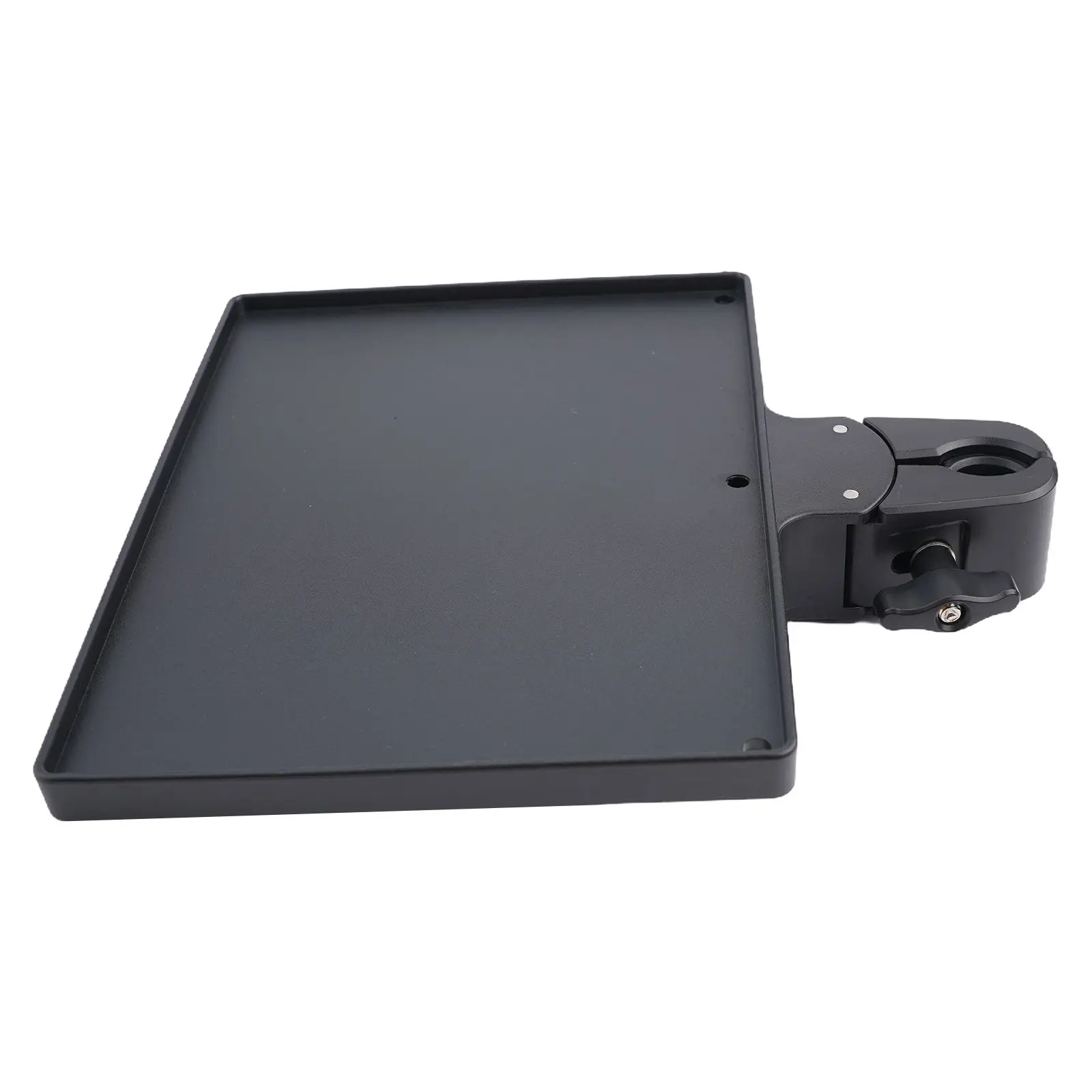 Soporte Universal para micrófono, bandeja con abrazadera, bandeja de tarjeta de sonido de plástico, Clip de abrazadera roscada para trípode en vivo, soporte para teléfono