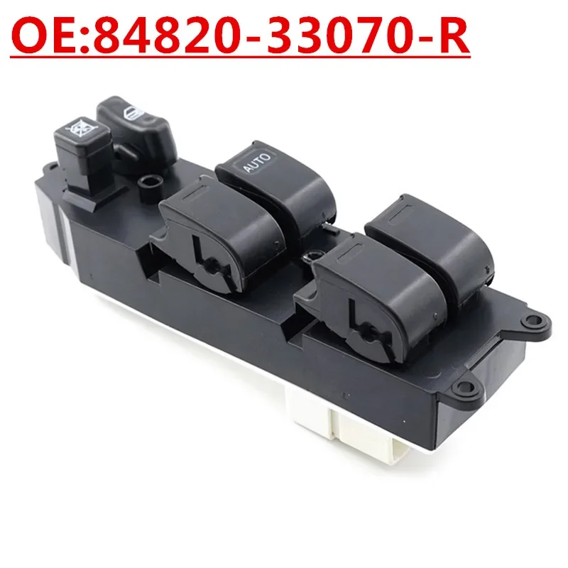 NEW:84820-33070-R Suitable for Toyota right front glass lifter switch electric window adjustment switch